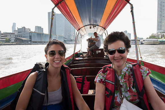 Bangkok lib jenni on longtail