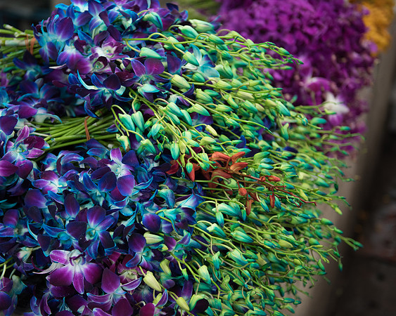 Bangkok market flowers 4