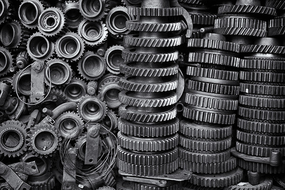 Bangkok auto breakers gearwheels bw