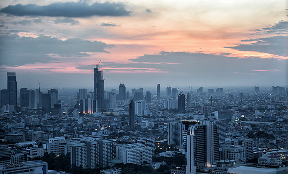 Bangkok sunset