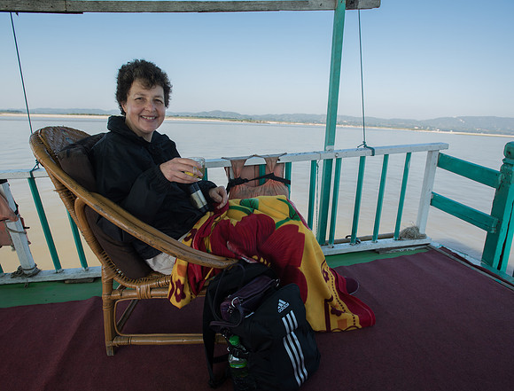 Mandalay Ayerwaddy river Jenni blanket