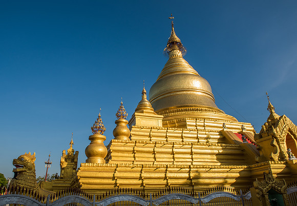 Mandalay gold temple.