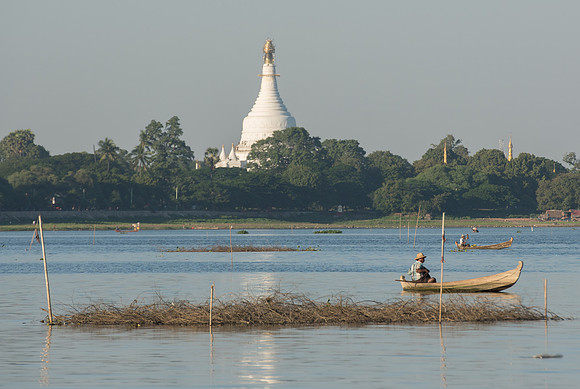 Mandalay U Bein fishermen