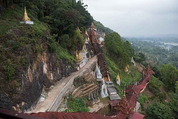 Pindaya stairs