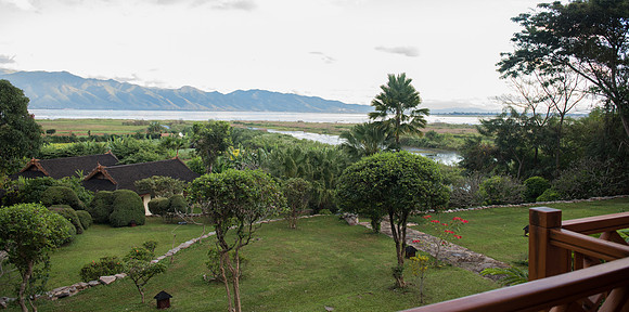 Inle Lake View balcony