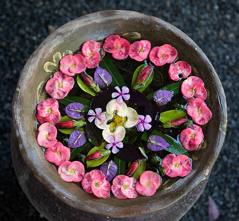 Inle Lake View flower bowl 7
