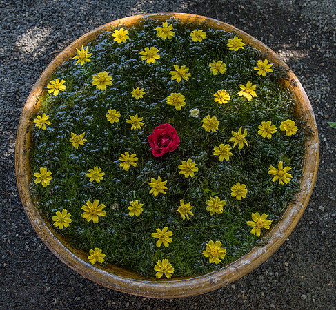 Inle Lake View flower bowl 8