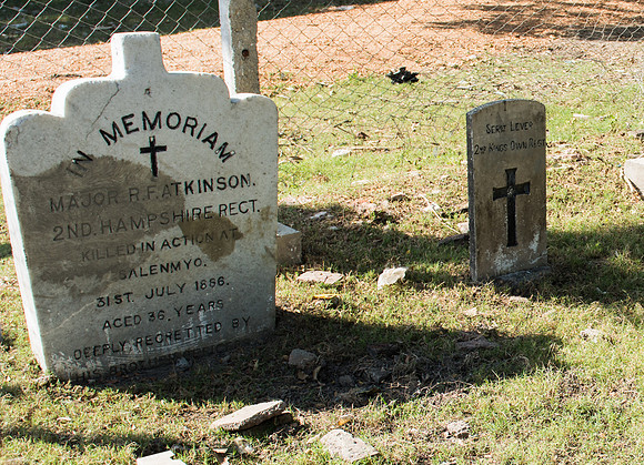 Chauk cemetery officer grave