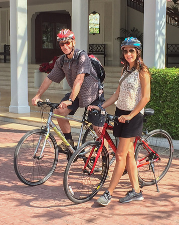 Hua Hin Centara Resort bikes  gary Libby