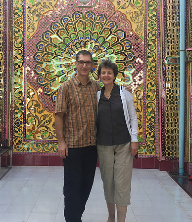 Mandalay mosaic Jenni Gary
