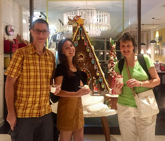 Bangkok gingerbread house