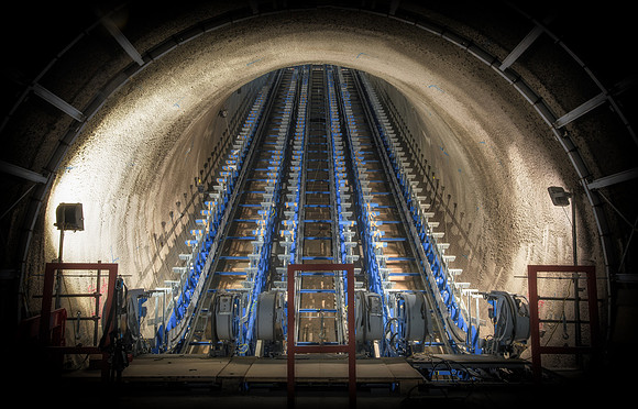 The sleeping blue underground monster