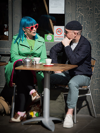 Soho Joanne Croxford and friend 1