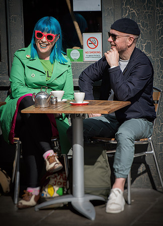 Soho Joanne Croxford and friend 2