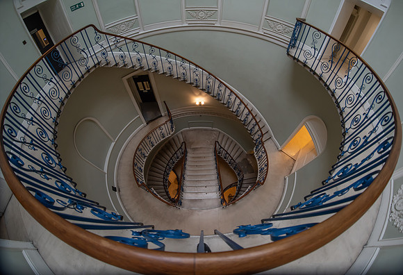 Somerset House Nelson Staircase from above