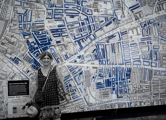 Esther Jewish East London map