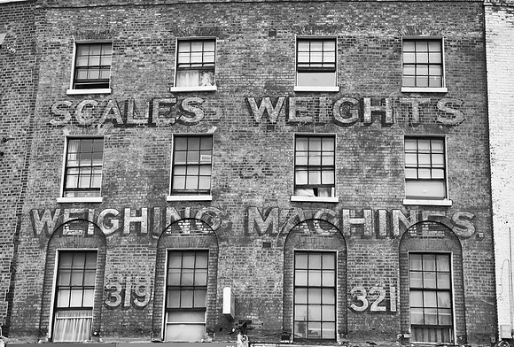Scales and weights Grays Inn Road Kings Cross BW