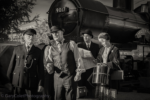 18 Goodwood Revival conductors bw