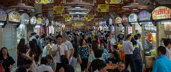 Singapore Maxwell food court