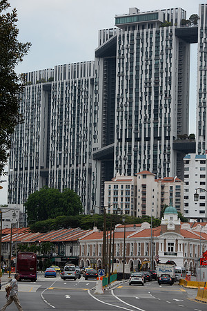 Singapore modern public housing