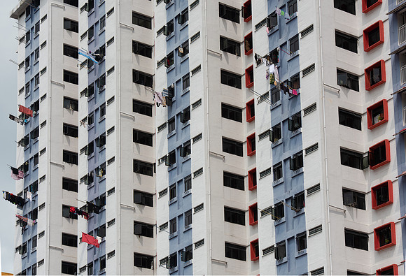 Chinatown public housing laundry