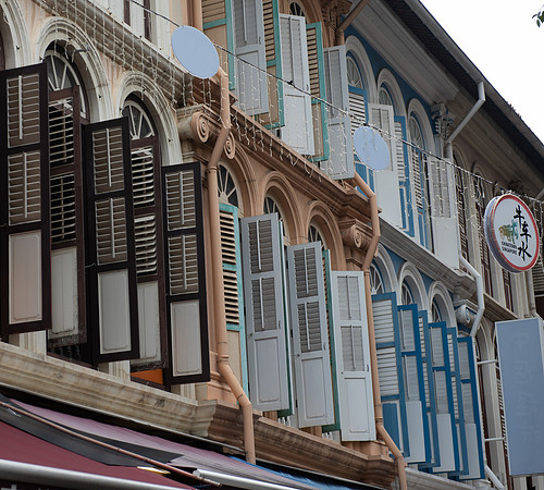 Chinatown shutters