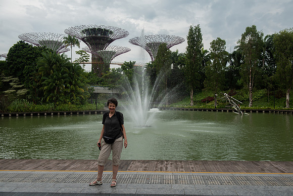 Gardens by the Bay Jenni fountain