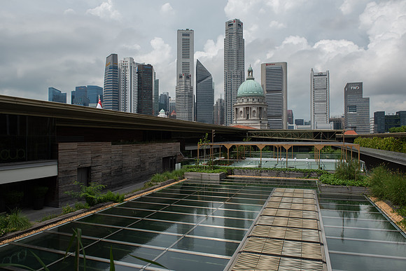 Singapore National Gallery roof