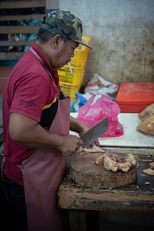 Kota Kinabalu market cigarette
