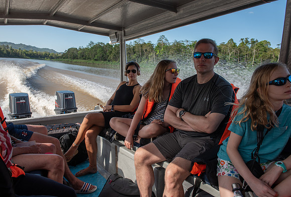 Kinabatangan River travel