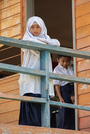 Kinabatangan Abai schoolchildren