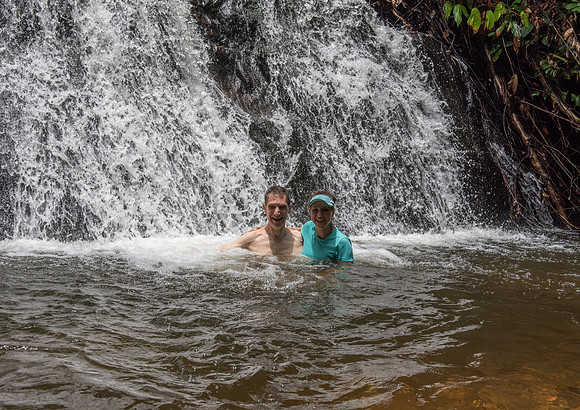 Mengkak waterfall hike Gary Libby