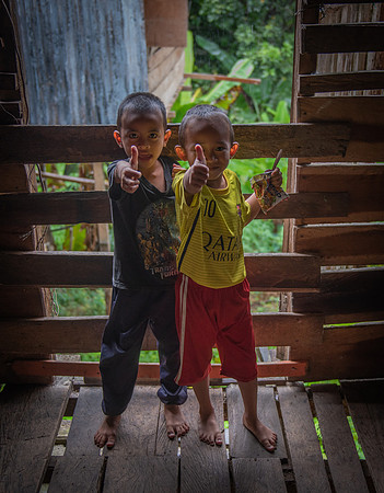 Mengkak Iban kids