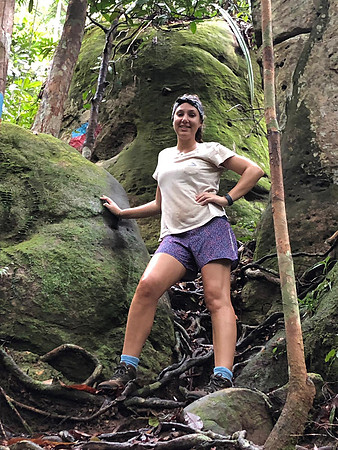 Bako Libby sweaty climb
