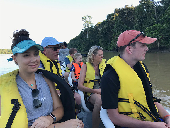 Kinabatangan River group and Libby