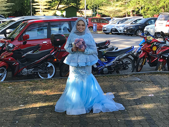 Kuching cultural centre bride