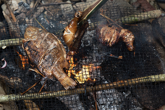 Mengkak waterfall hike bbq
