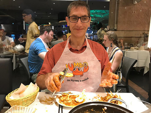 Singapore Jumbo Chilli Crab Gary