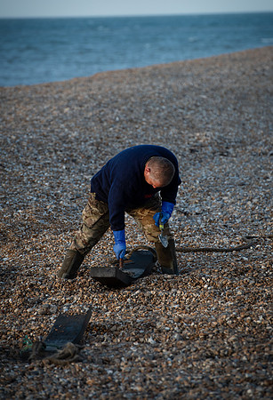 Greasing the slipway