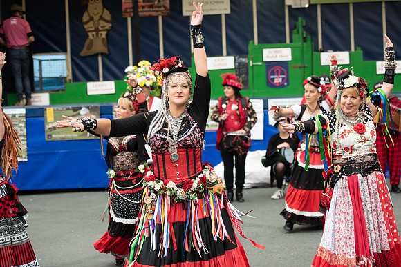 Masham sheep fair dancers