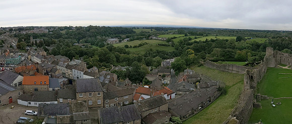 Richmond castle pano