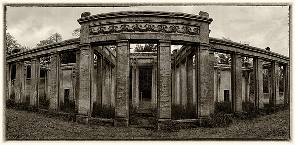 Panshanger orangery sepia