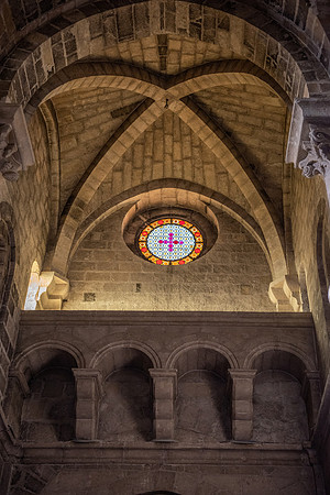 Matera cathedral rose window