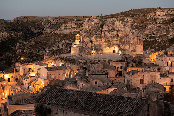 Matera rock church