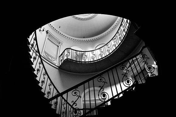 Nelson staircase 3 bw