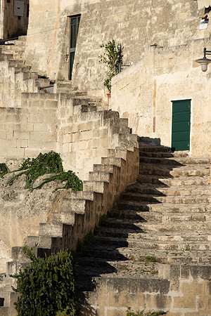 Matera steps shadow