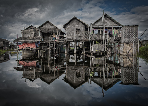 Fishing Village, Inle Lake, Myanmar