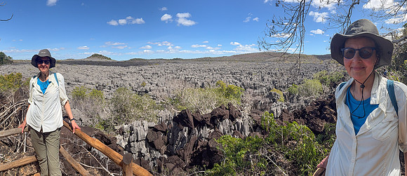 Ankarana Tsingy viewpoint Jenni x2