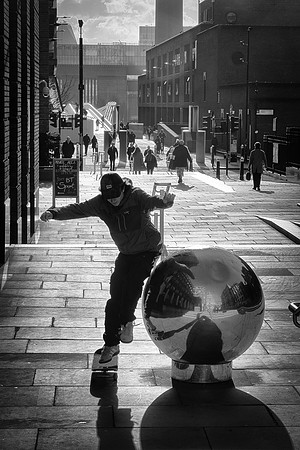 Millenium skater BW 1