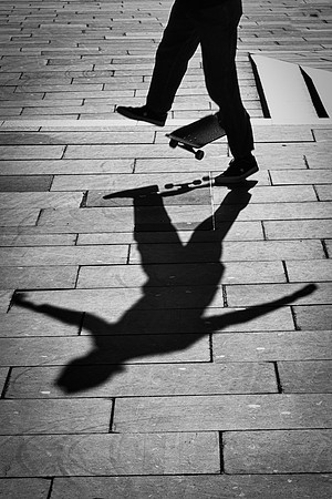 Millenium skater BW 4